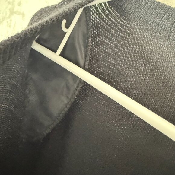 Jacque And Koko Together Wool Blend Cardigan Sweater Womens 14 / 16 Black - Picture 3 of 7